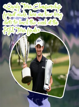 Pga fedex cup odds